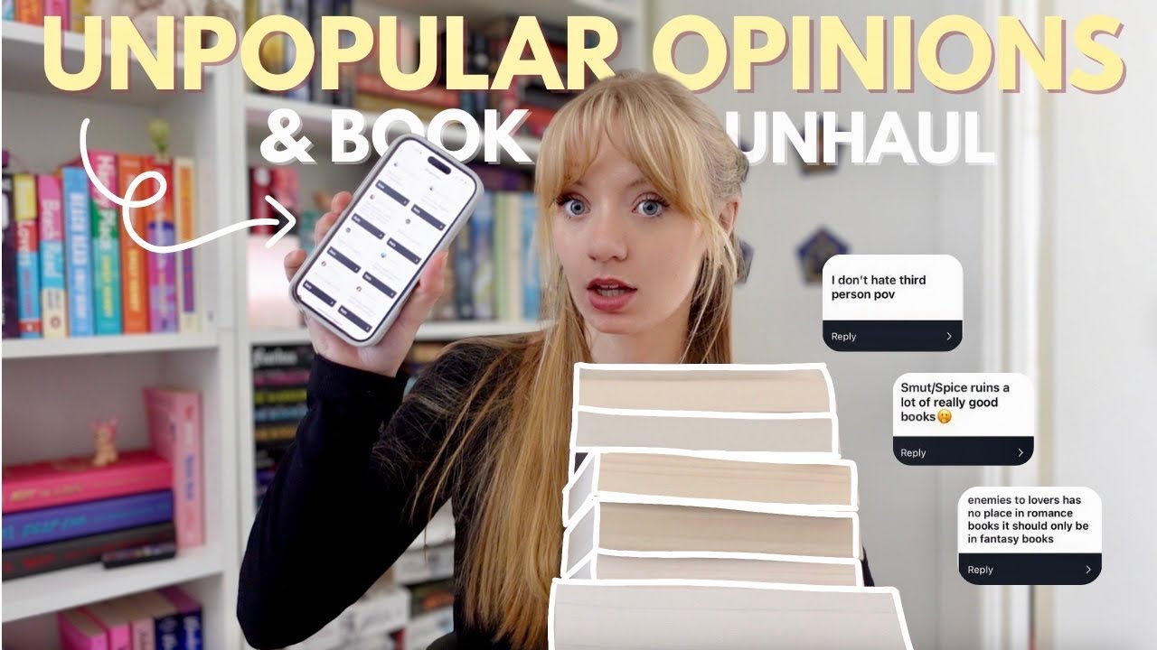 Book Unhaul and Reacting to Your Unpopular Opinions 📖