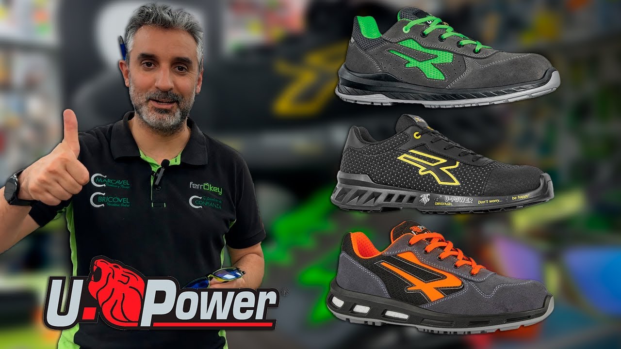 ¿El MEJOR CALZADO de SEGURIDAD es de U-POWER?