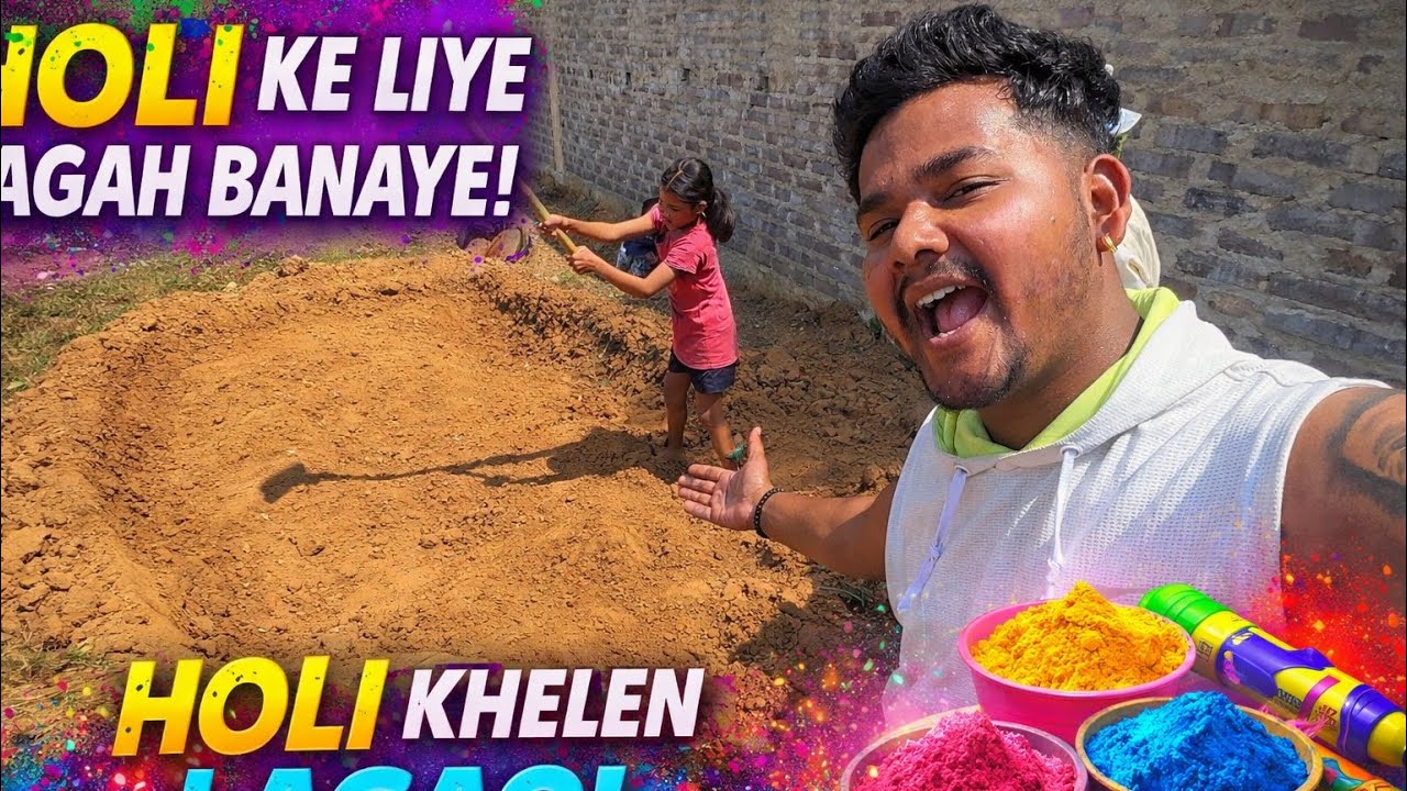 Holi Special ke liye Hamne ye tyar kiya 🥳| Day 172 | 365 Days Daily vlogs 