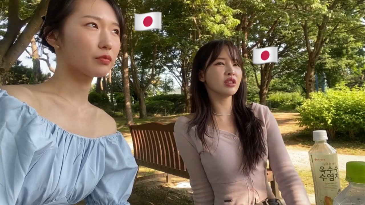 일본여자들이 한국에 살게 돼서 성격적으로 바뀐 점?? in서울대공원🇰🇷🌳日本人の女子達が韓国に住み始めて性格的に変わった事は？inソウル大公園🇰🇷🌳