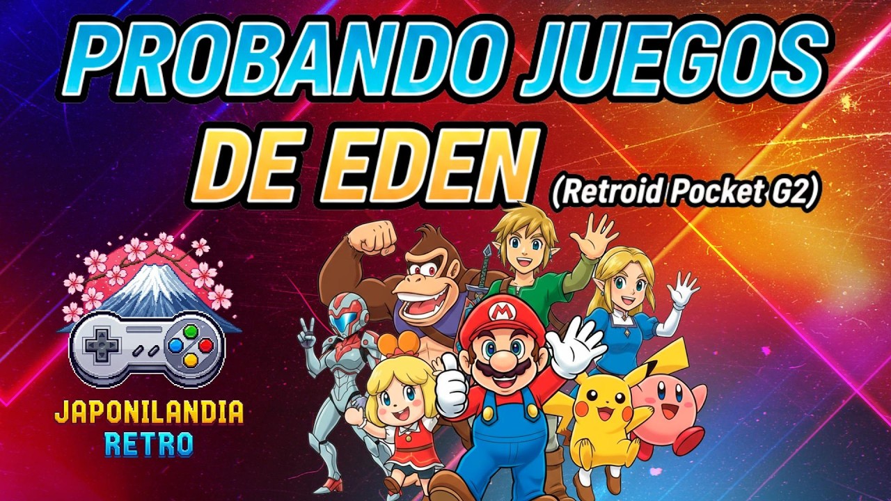 🔴Testeando JUEGOS en Eden // Retroid Pocket G2