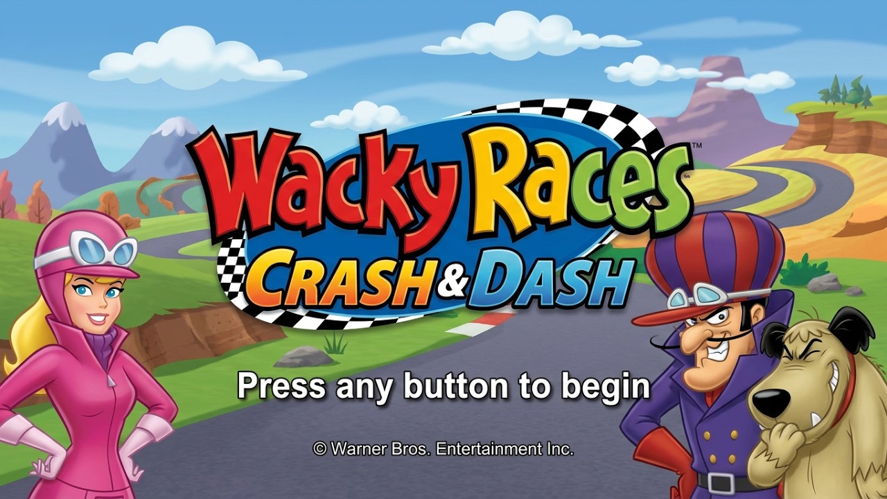 Wacky Races: Crash And Dash Wii Playthrough - A Weird But Unique Racing Game