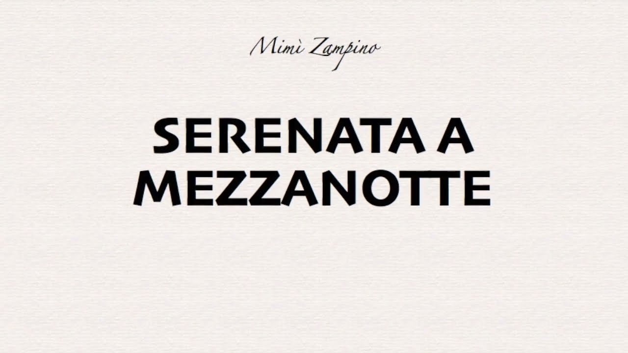 Serenata - Mimì Zampino