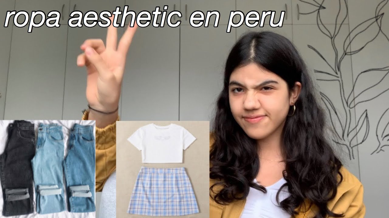TIENDAS ONLINE PARA COMPRAR ROPA AESTHETIC EN PERU