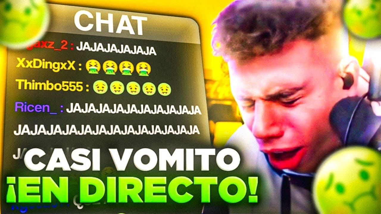 ¡Nunca Creerás Lo Que Hice en Directo! 🤢 Vomité por un Reto Extremo 💥