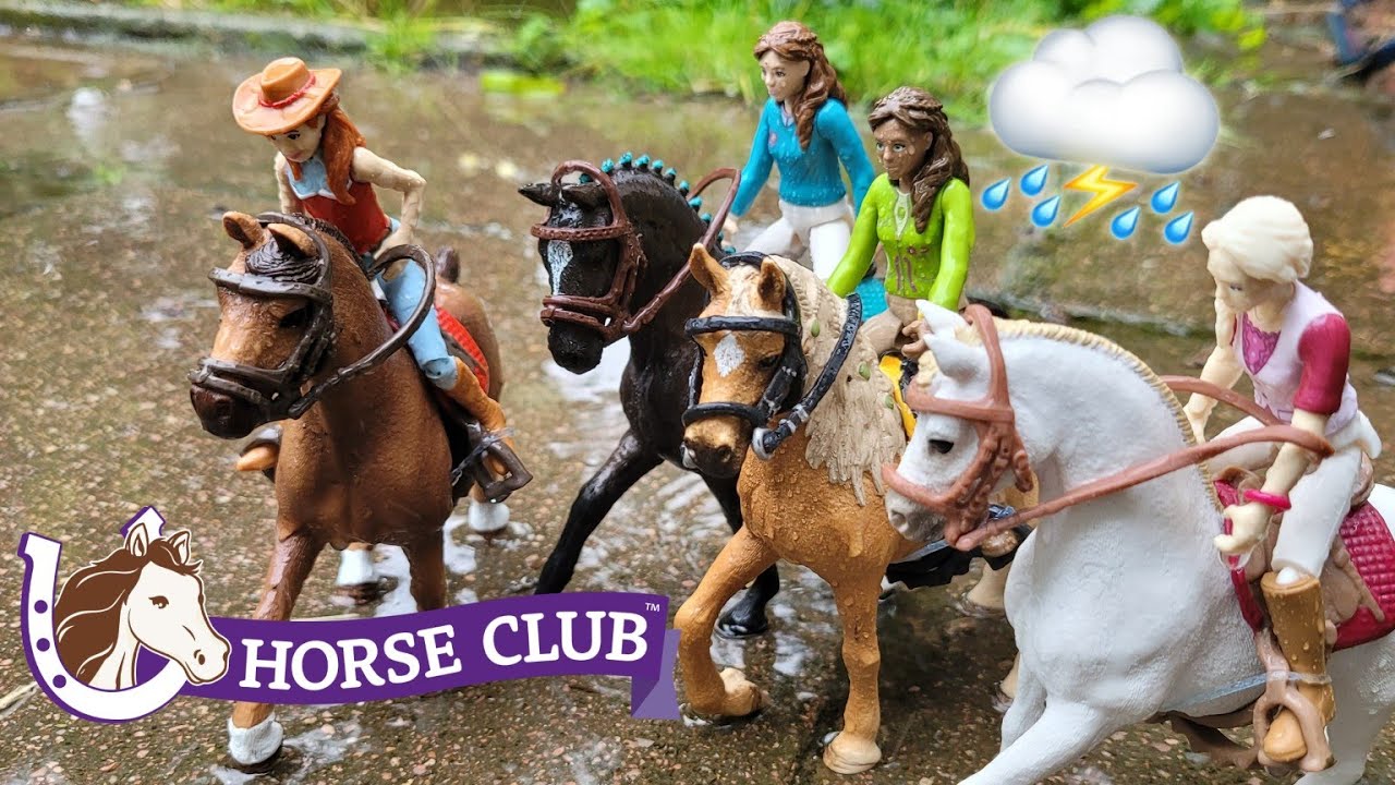Horse Club Storys 1 - Voll ins Wasser gefallen ☔️😵‍💫 | Schleich