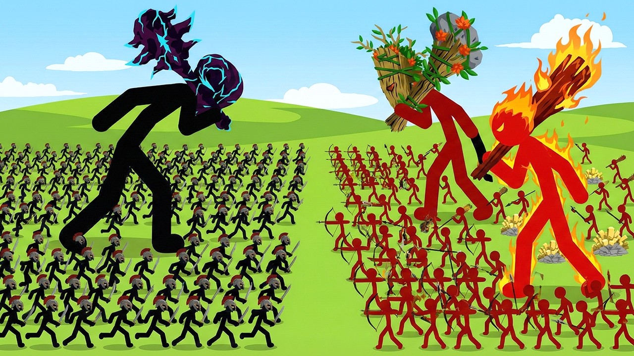 BIGGEST BATTLE IN STICK WAR HISTORY?!