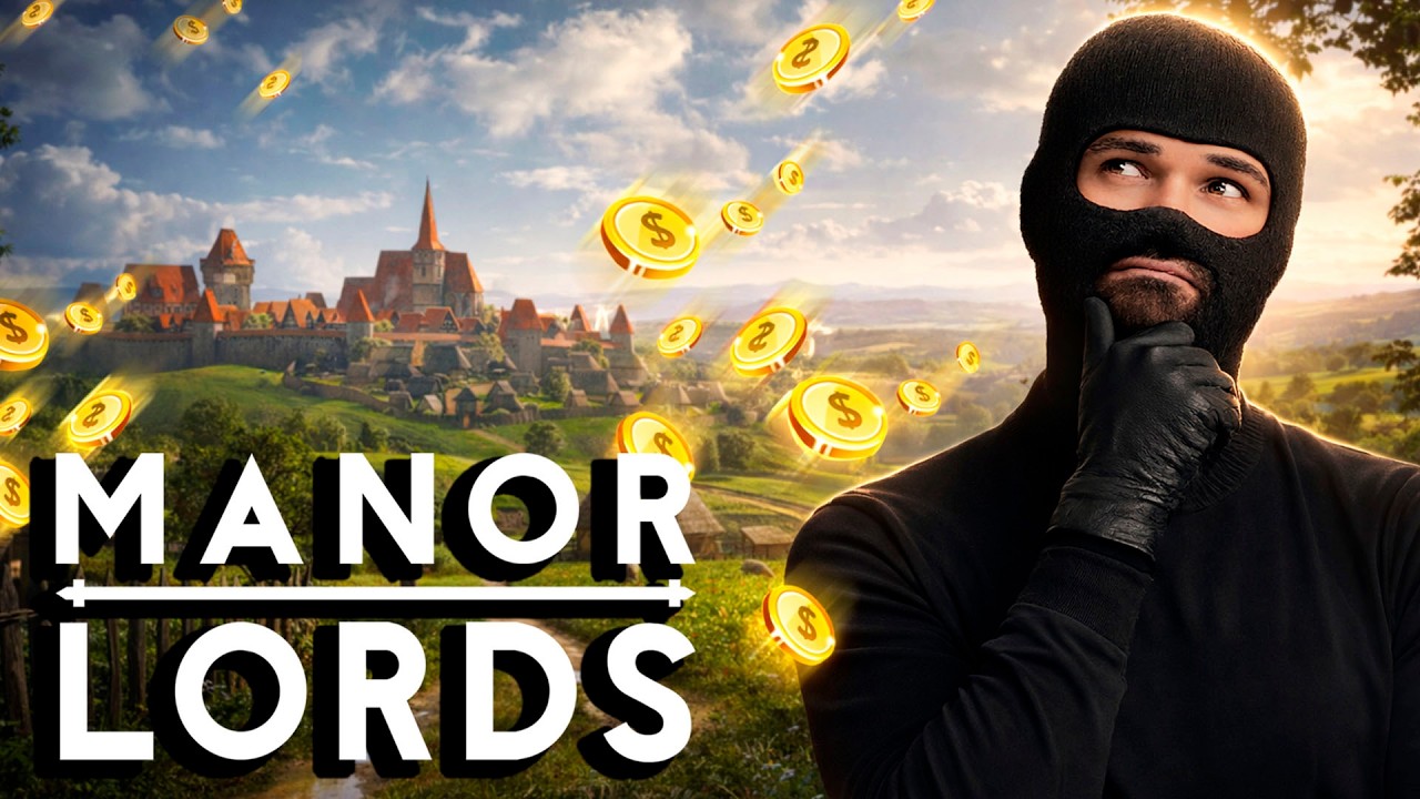BANDIDOS AMEA&Ccedil;AM NOSSO MILAGRE ECON&Ocirc;MICO! 🏰 Manor Lords