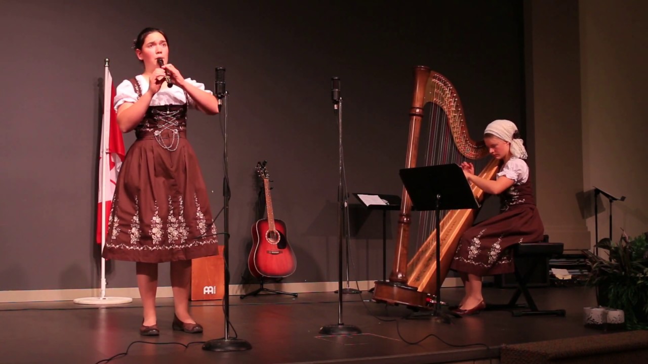 The Nightingale by Deborah Henson - Recorder/Harp Cover