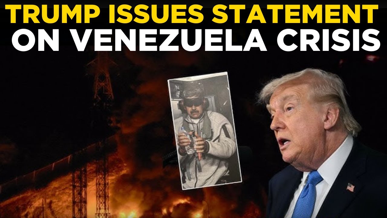 LIVE | Trump Responds To Venezuela Situation Shocking Developments Political Update | US NEWS