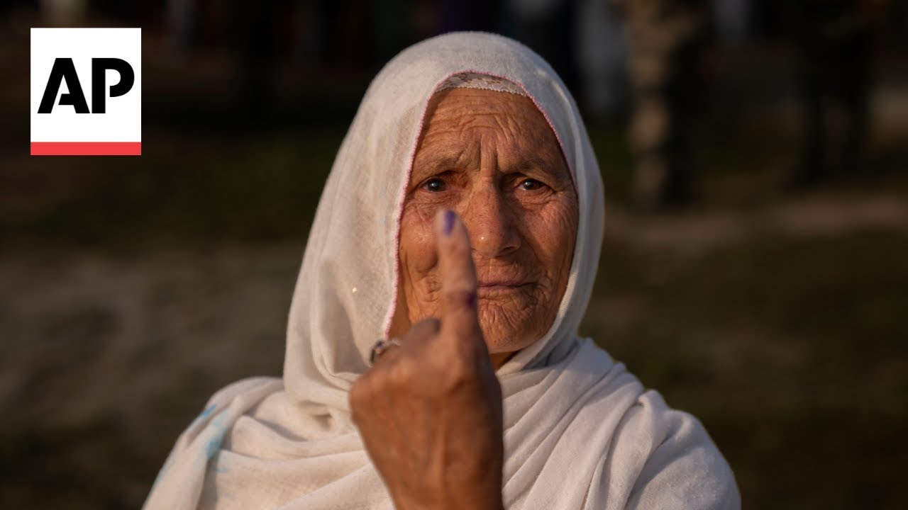 India-controlled Kashmir goes to polls, with residents voting for restoration of statehood