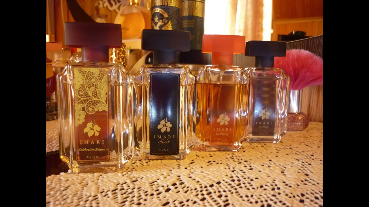 AVON  🌹 4 аромата  IMARI Имари Elixir Fantasy Corset