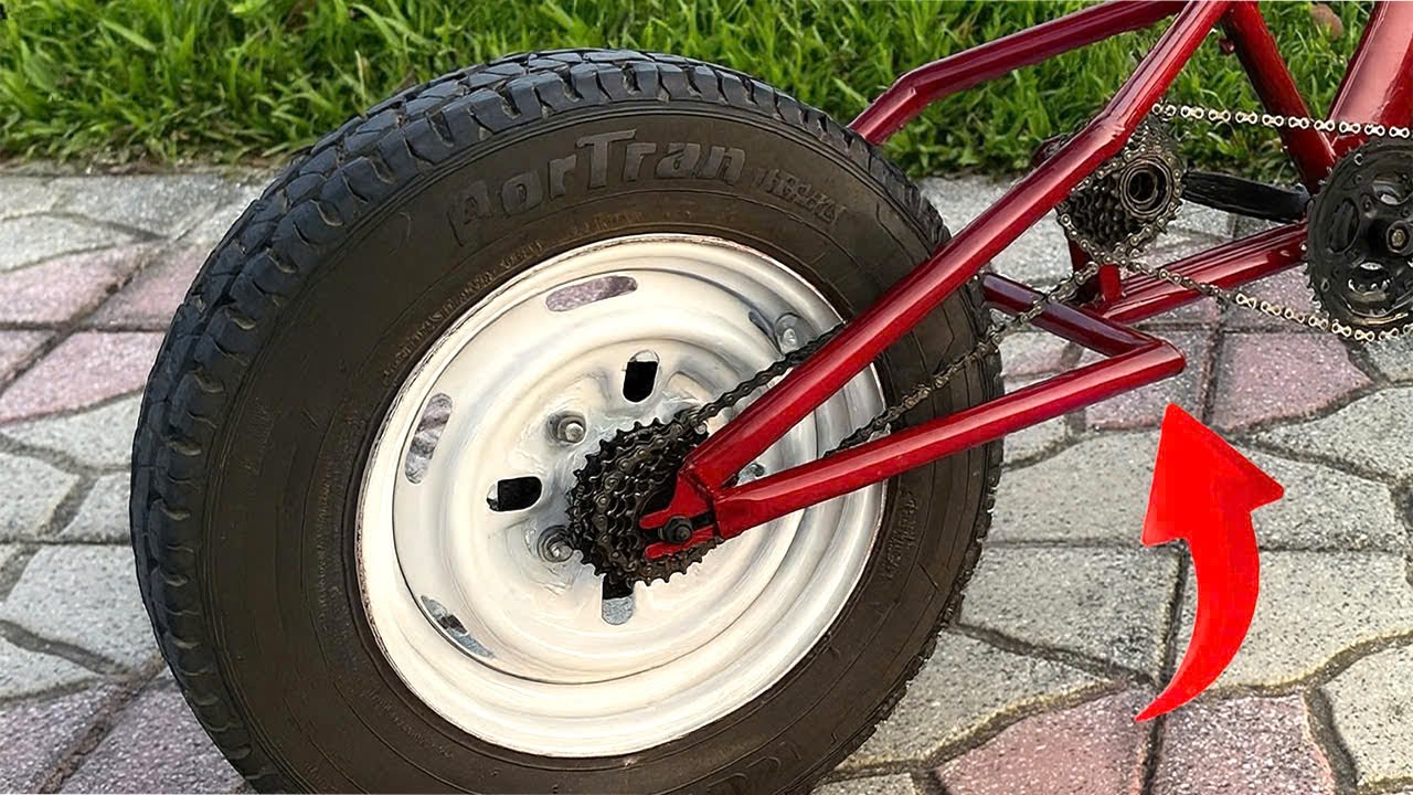 Отличная идея! Закончил гигантский фэтбайк, и результат вас поразит (часть 2)