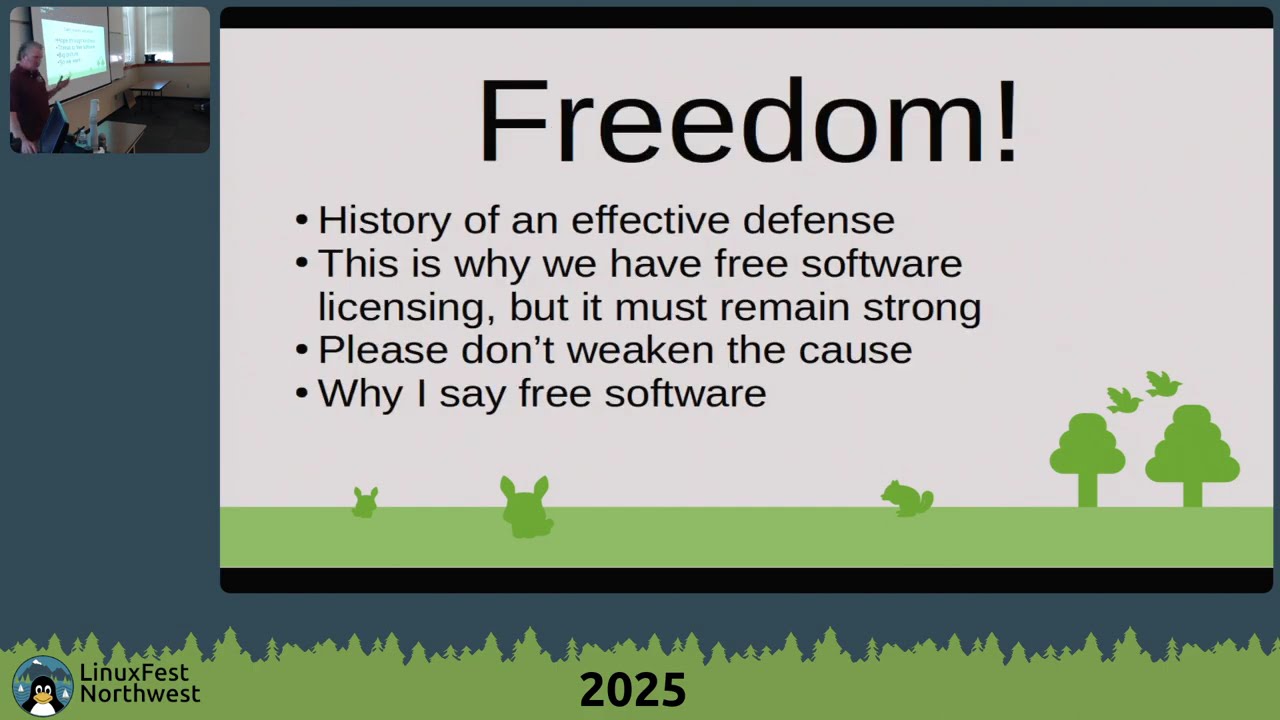 LFNW 2025: Free Software Licensing 101