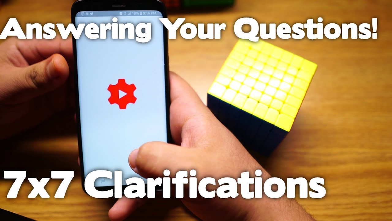 Your Questions and Answers Solved! 7x7 Rubiks Cube Recap