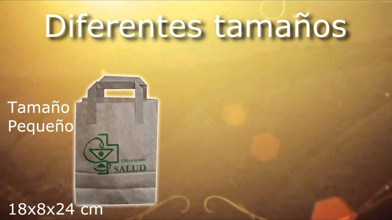 Bolsas de Papel para Farmacias - Bolsas Solidarias