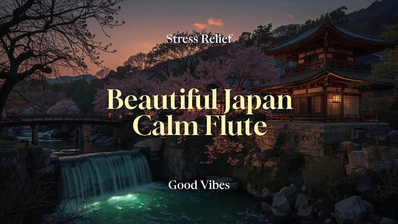 🌸 Relax with Japanese Bamboo Flute | Beautiful Japanese Music for Sleep, Inner Peace & Meditation