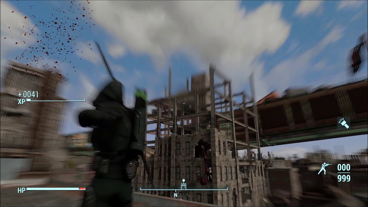 Fallout 4: Green Arrow Build Gameplay