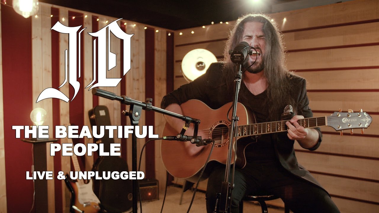 JD - The Beautiful People (Marilyn Manson cover live & unplugged)