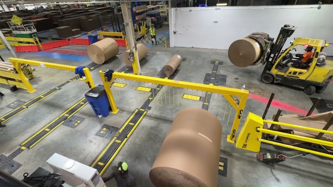 Multiple Harmax roll conveying system installs