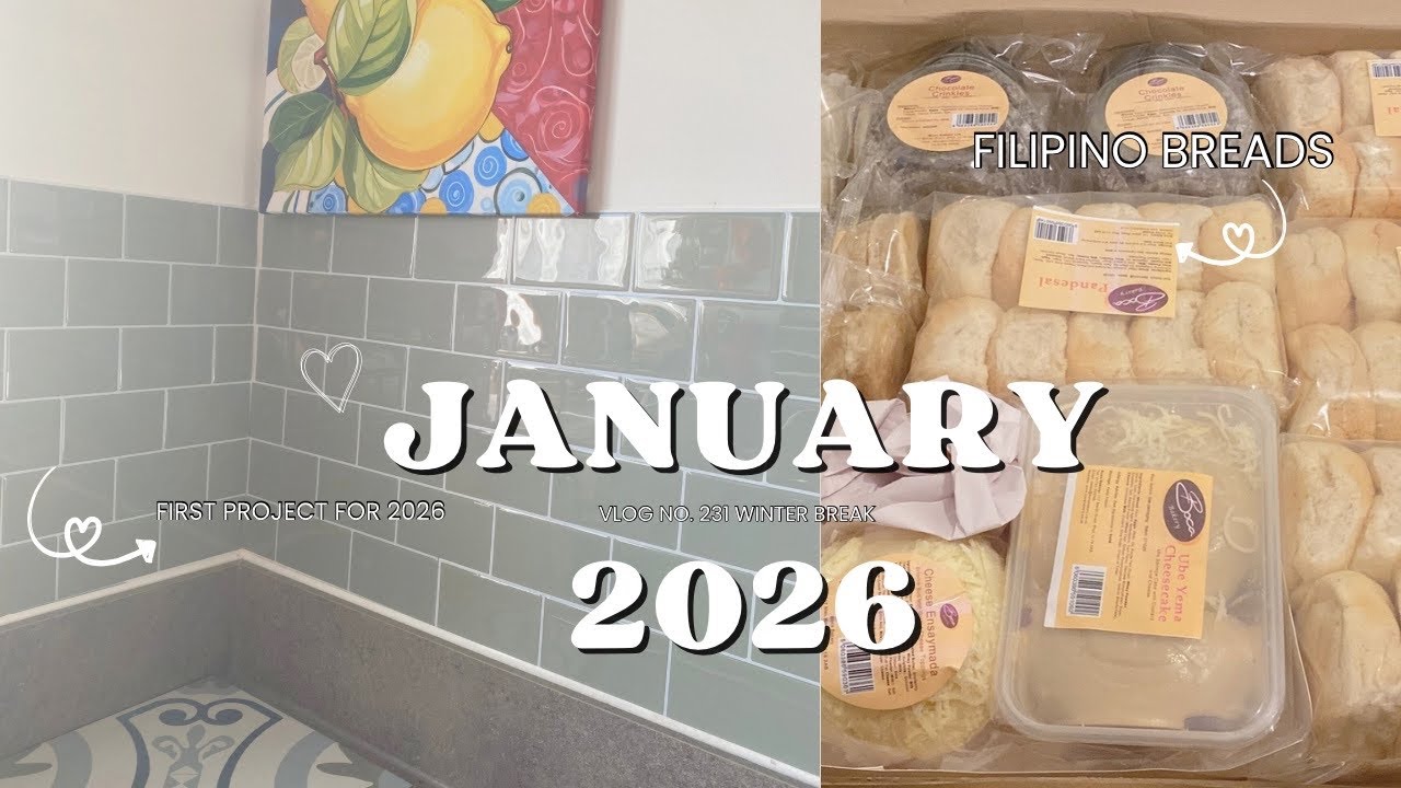 Vlog No. 231 How 2026 Started for Us | Ft. Pinoy Baked Goods, Dolce Gusto Mini, First House Project