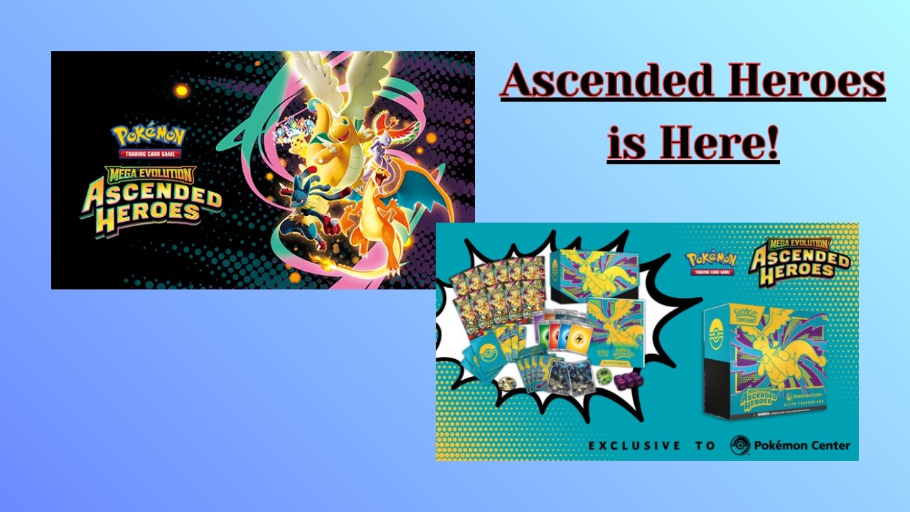 ASCENDED HEROES IS HERE!! Pokémon Center ETBs came in!