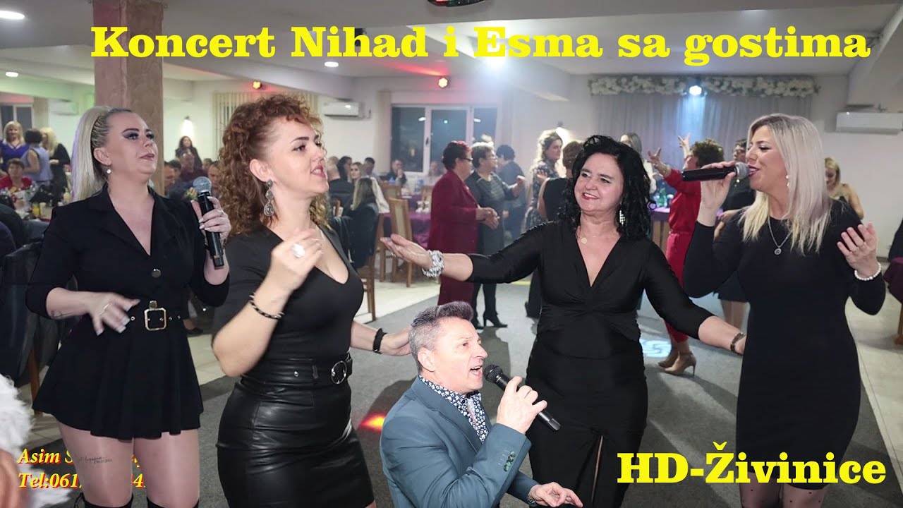 Najluđa Noc-Koncert Nihad i Esma sa Gostima HD-Živinice Asim Snimatelj