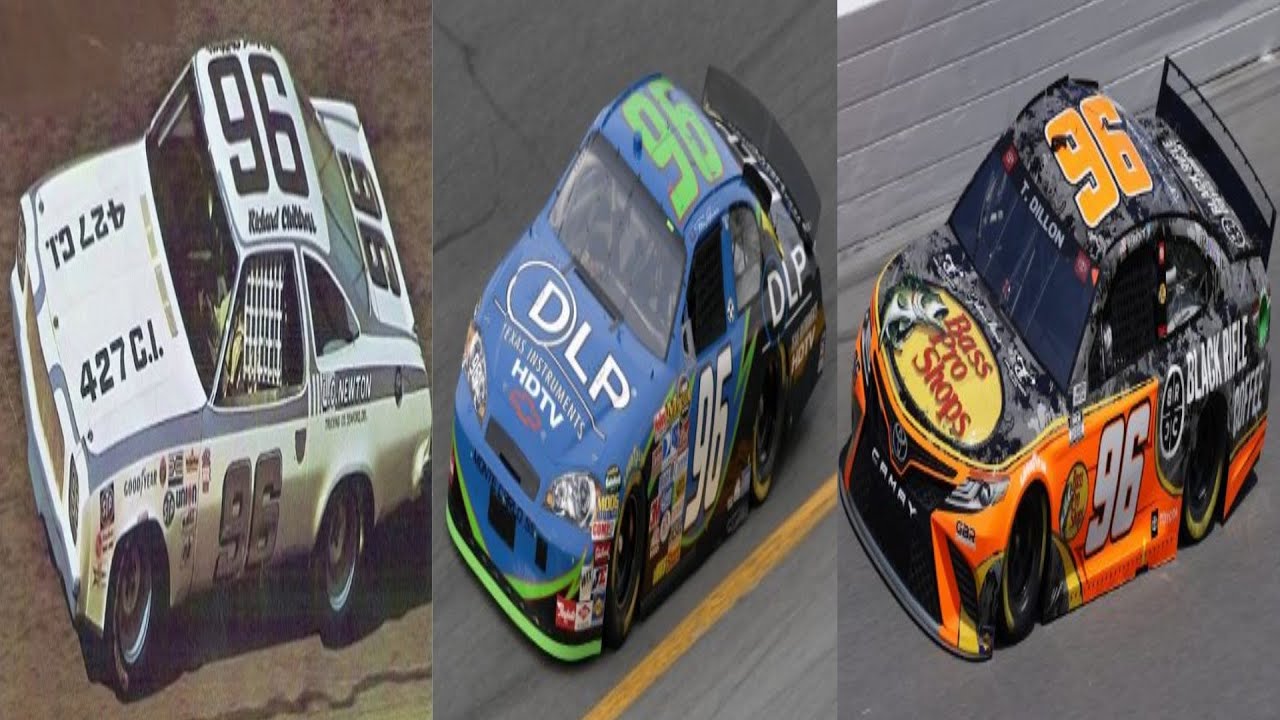 Evolution of the 96 Car in the NASCAR Cup Series