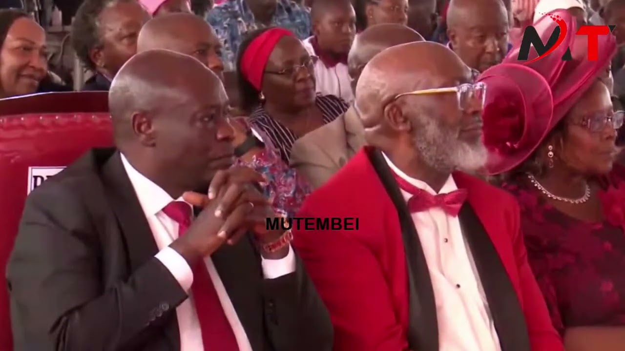 GACHAGUA AND ALLIES ATTEND BURIAL SERVICE!