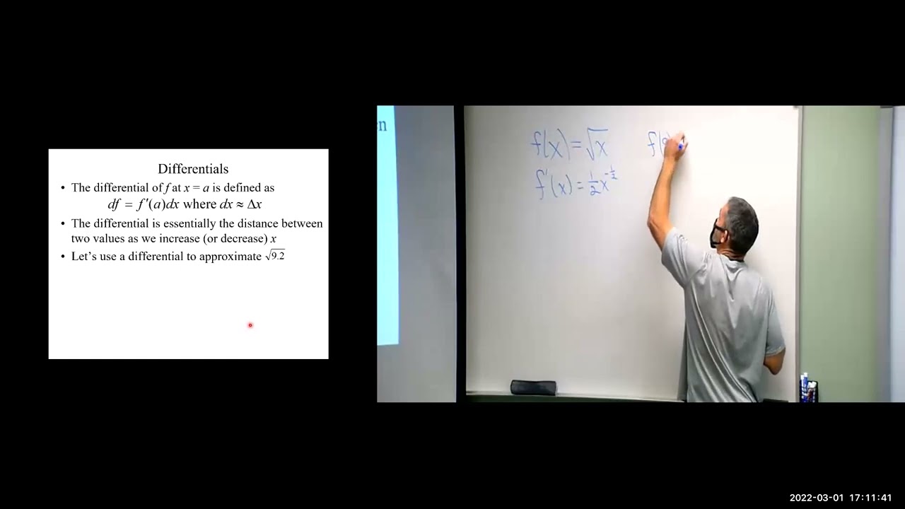 Calculus 3 Lessons   Tangent Planes and Differentials