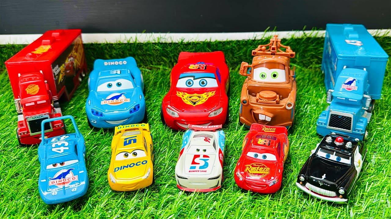 Disney Pixar Cars Unboxing Review | Lightning McQueen, Tow Mater, Doc Hudson, Sally Carrera, Cruz