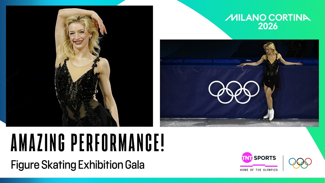 Amber Glenn STUNS the crowd with incredible gala routine 😲👏 | Winter Olympics 2026