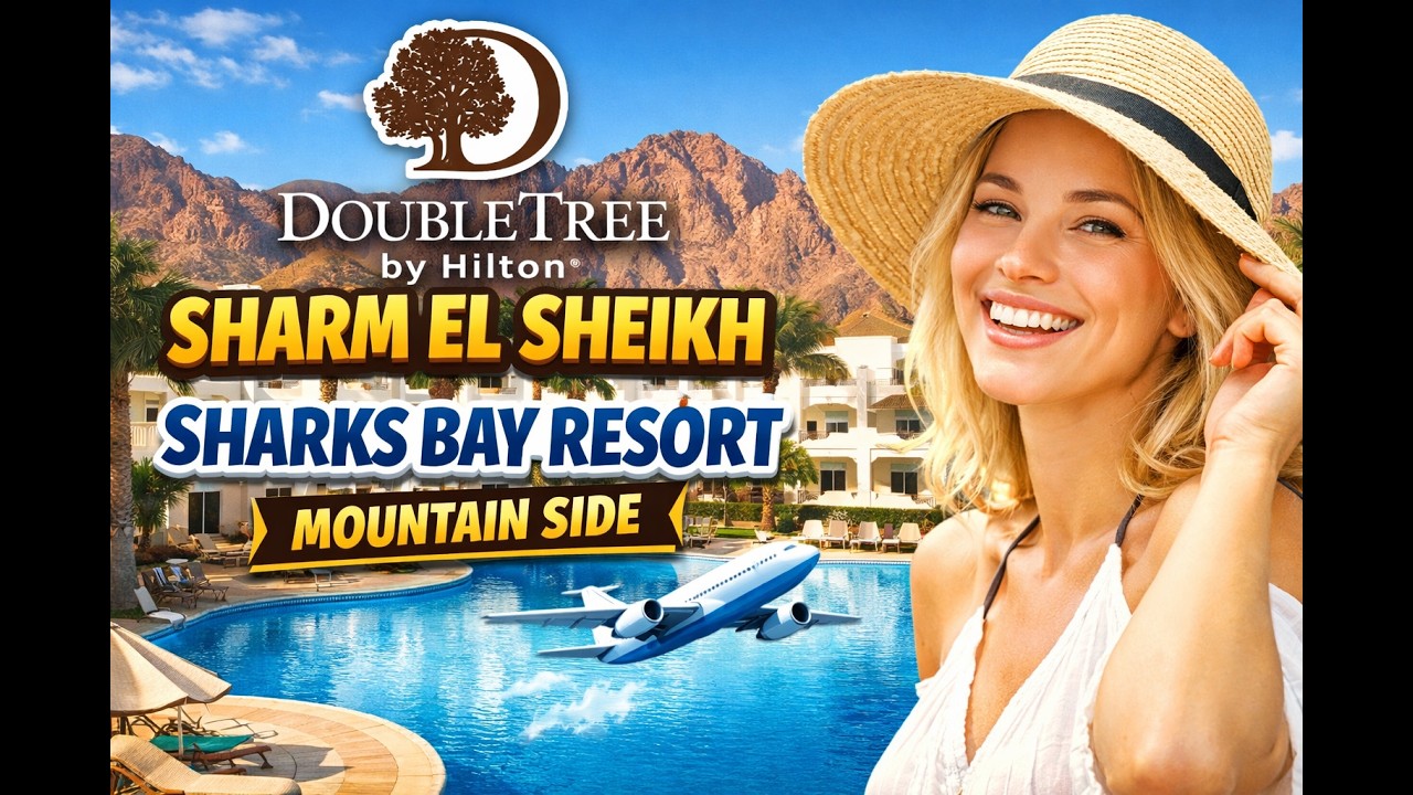 Egipt ALL INCLUSIVE 🌴 DoubleTree by Hilton Sharm El Sheikh – Sharks Bay Resort | Moutain side