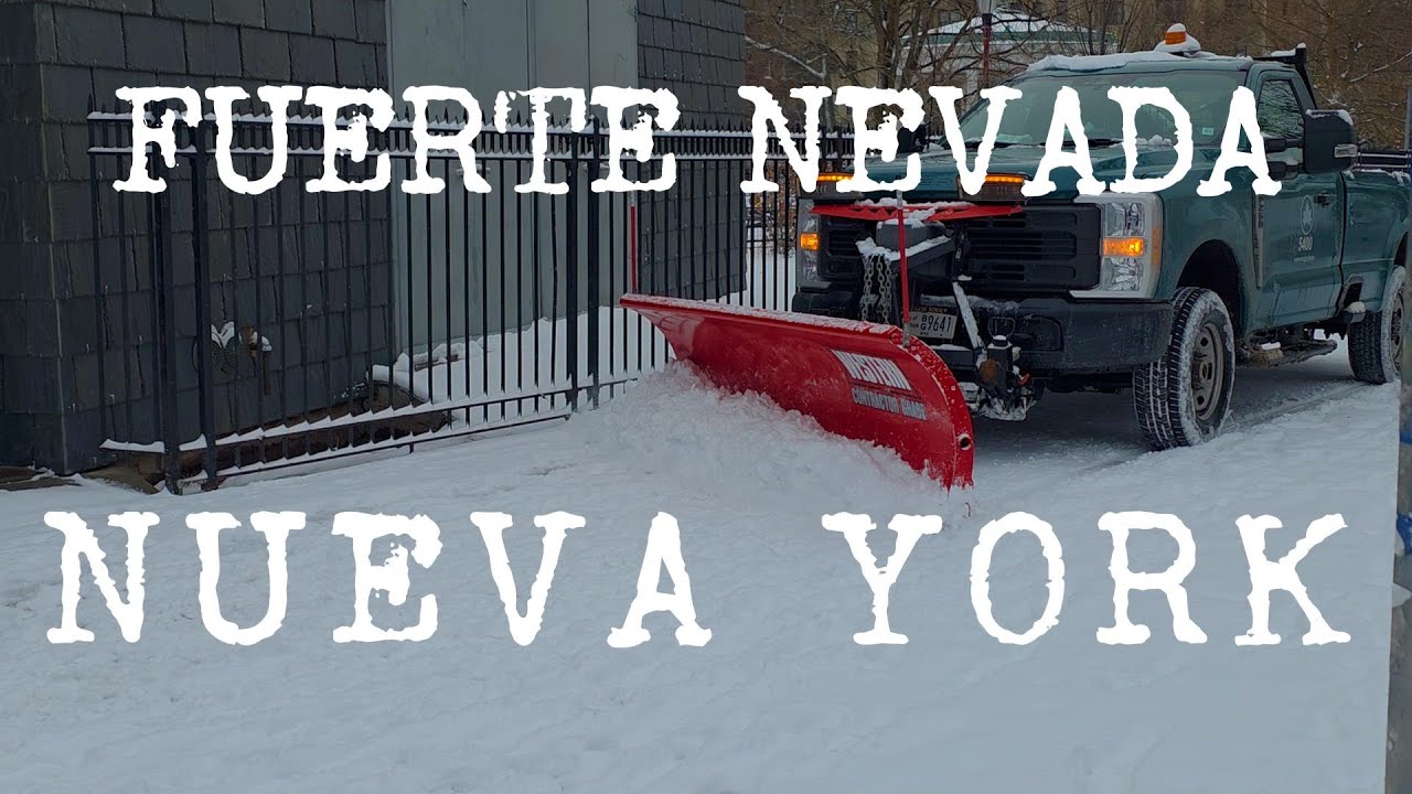 FUERTE NEVDA EN NEW YORK