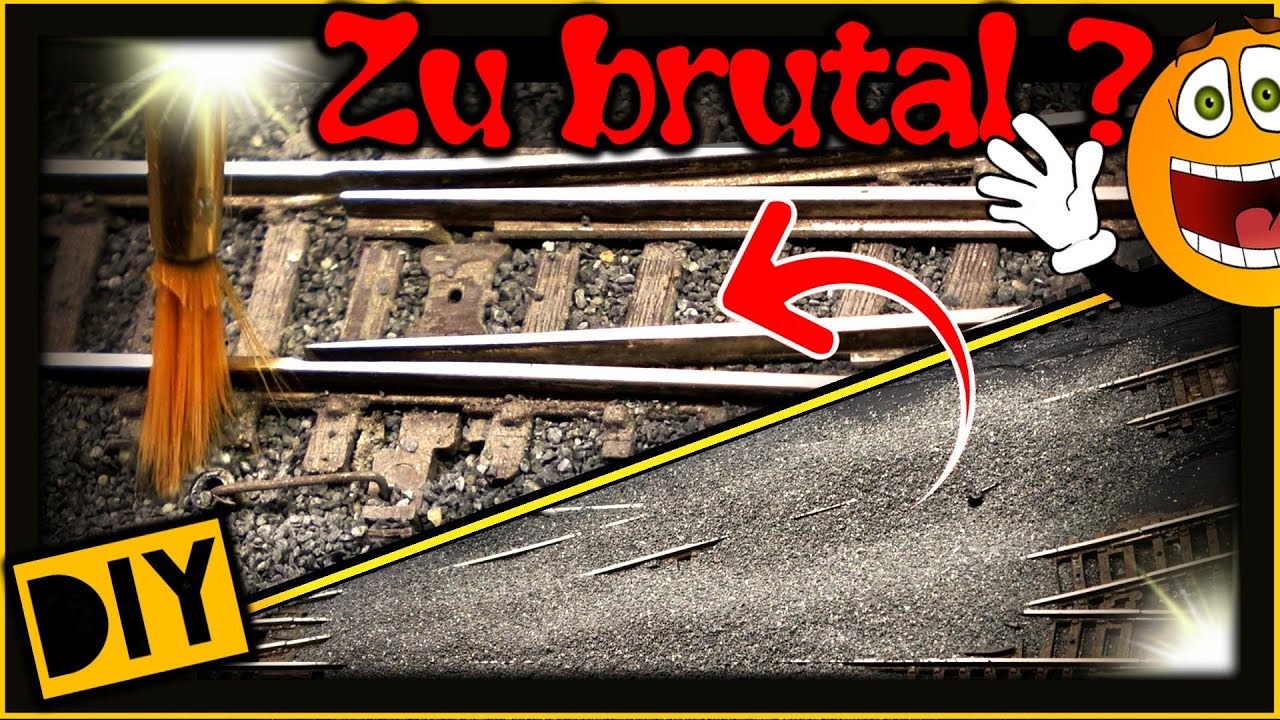 Keine Gnade für Weichen: Altern und schottern: schnell und einfach 🚂 [