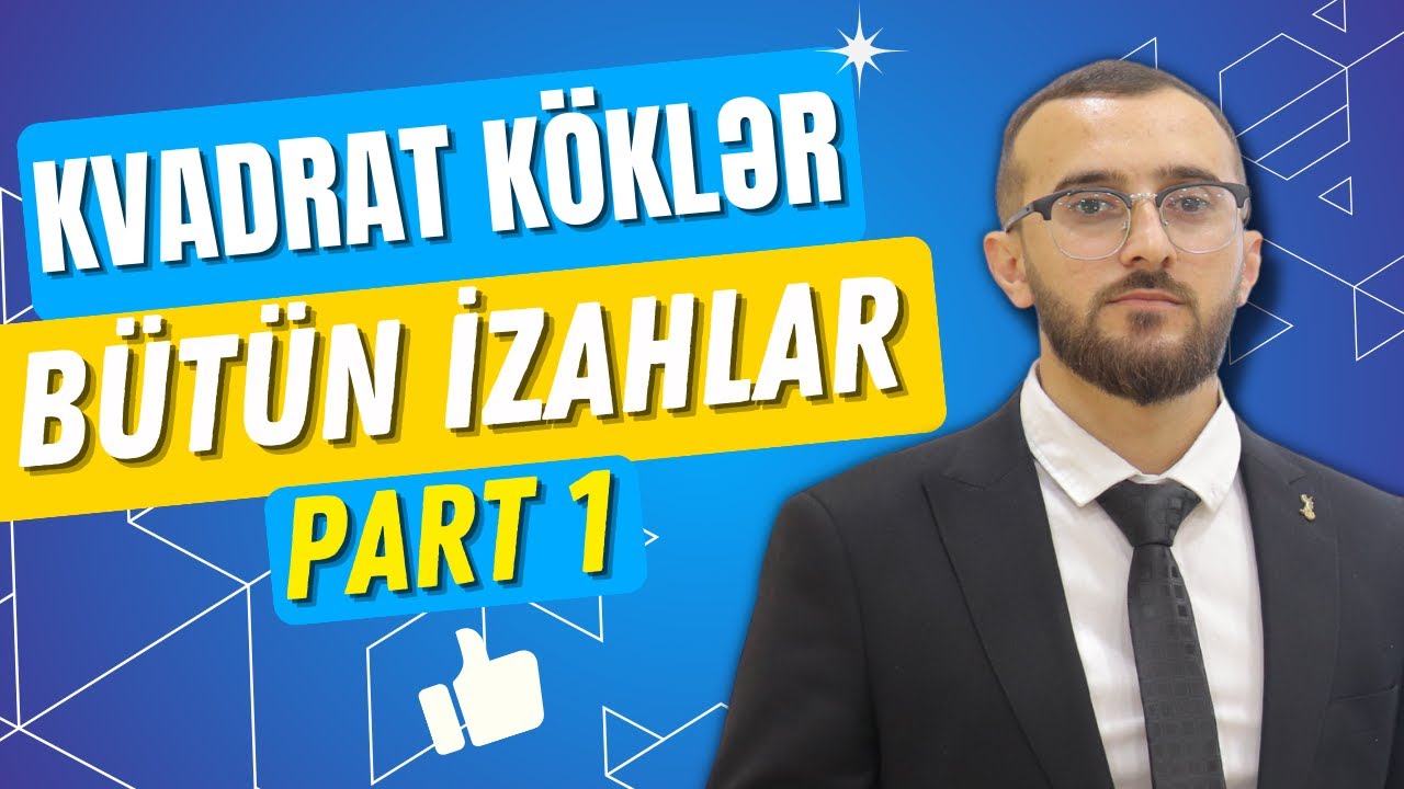 ✅️❗️👉Kvadrat köklər Mövzu izahı Bütün izahlar Qızıl qaydalar #buraxılış #blok #dim #riyaziyyat