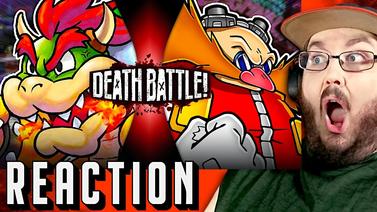 Bowser VS Eggman (Mario VS Sonic) | DEATH BATTLE! REACTION!!!