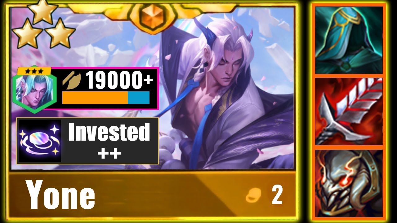 3-Star Yone Godmode Activated: ⭐⭐⭐ Mirage & Guardian Edition | TFT 7.5 #teamfighttactics