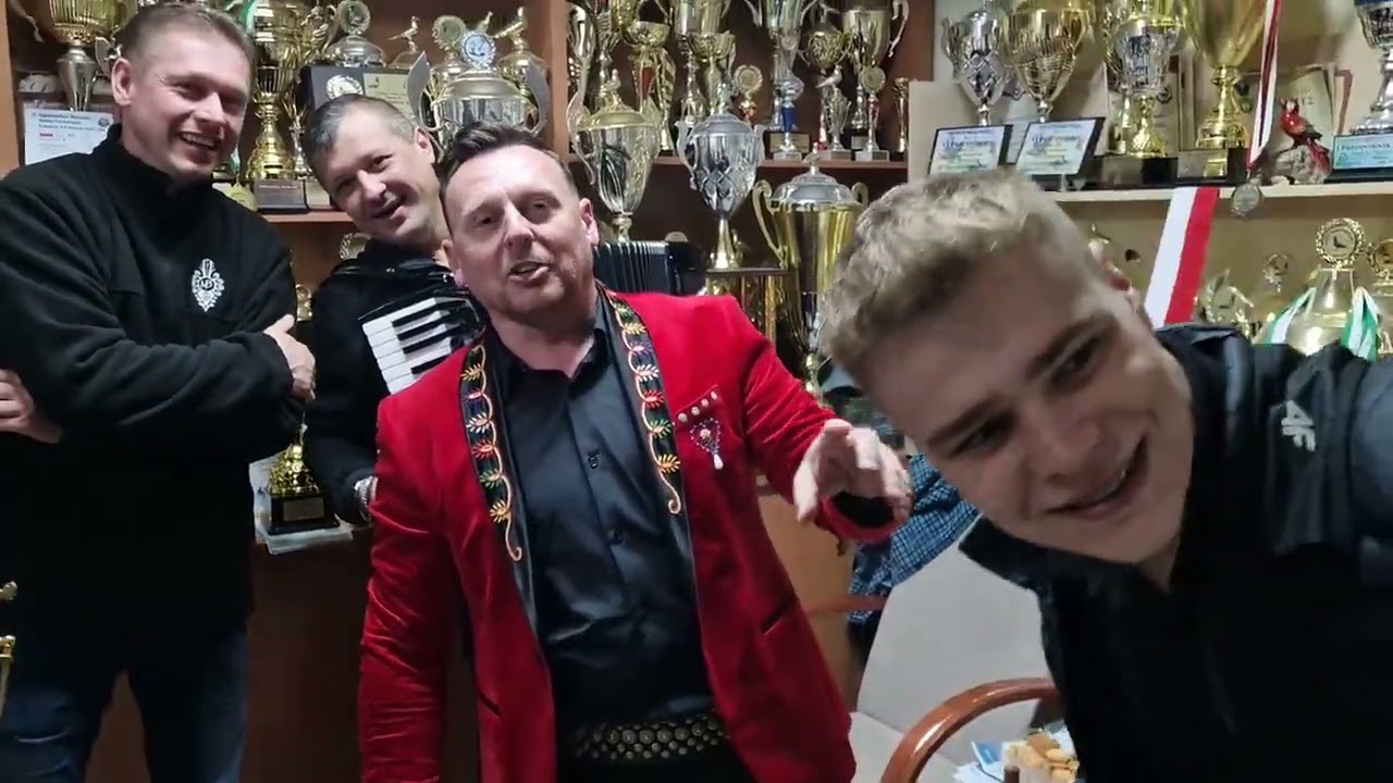 Rafał Pasoń i jego trofea 😃😃