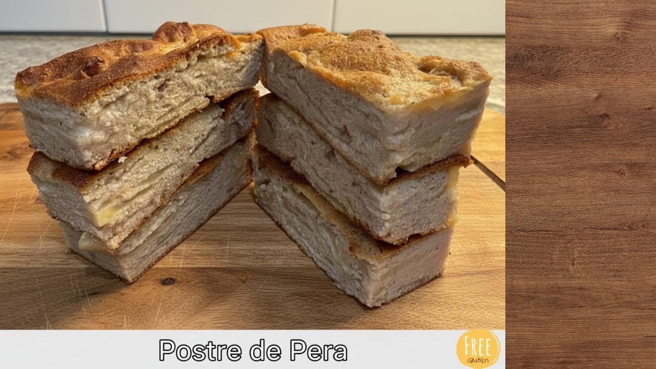 El Postre de Peras MAS FACIL Y ELEGANTE para tu cena de Fin de Año  Sin Harinas Refinadas