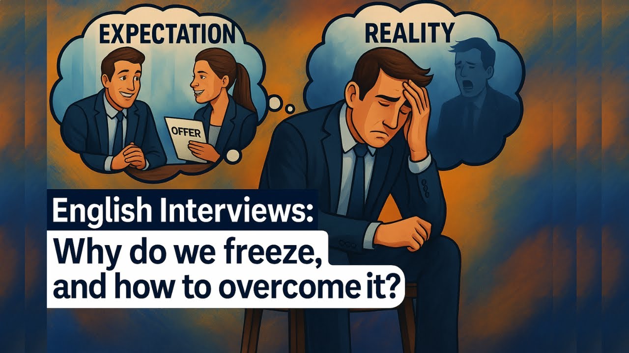 Why Do We Freeze in English Interviews & How to Overcome It