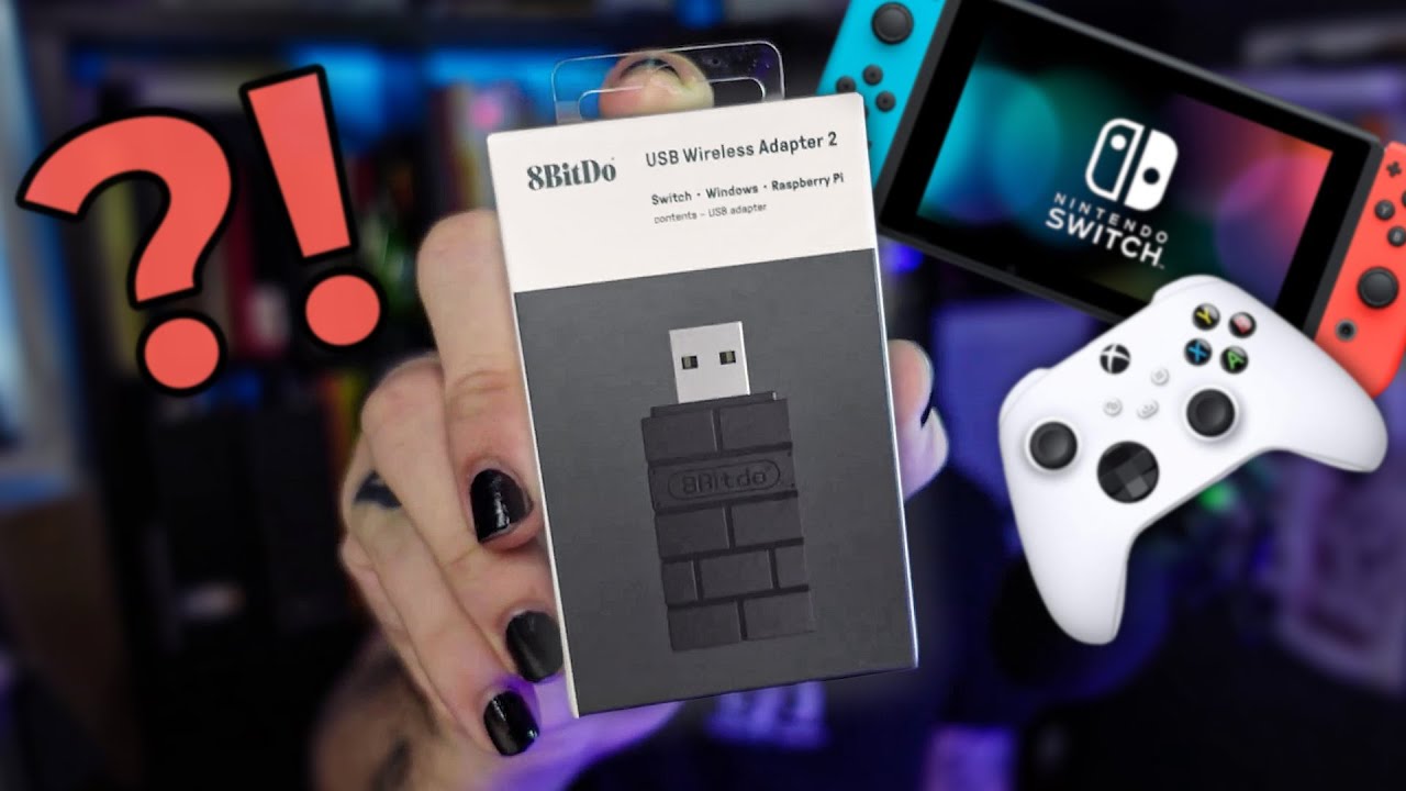 Pad od Xboxa do Switcha? Da się! | 8bitdo Adapter 2