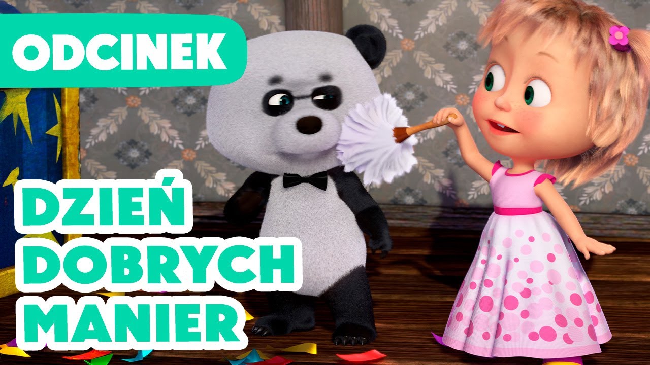 💥 Nowy odcinek 2024 💥 Masza i Niedźwiedź 🎩 Dzień dobrych manier 🌟 (Odcinek 88)