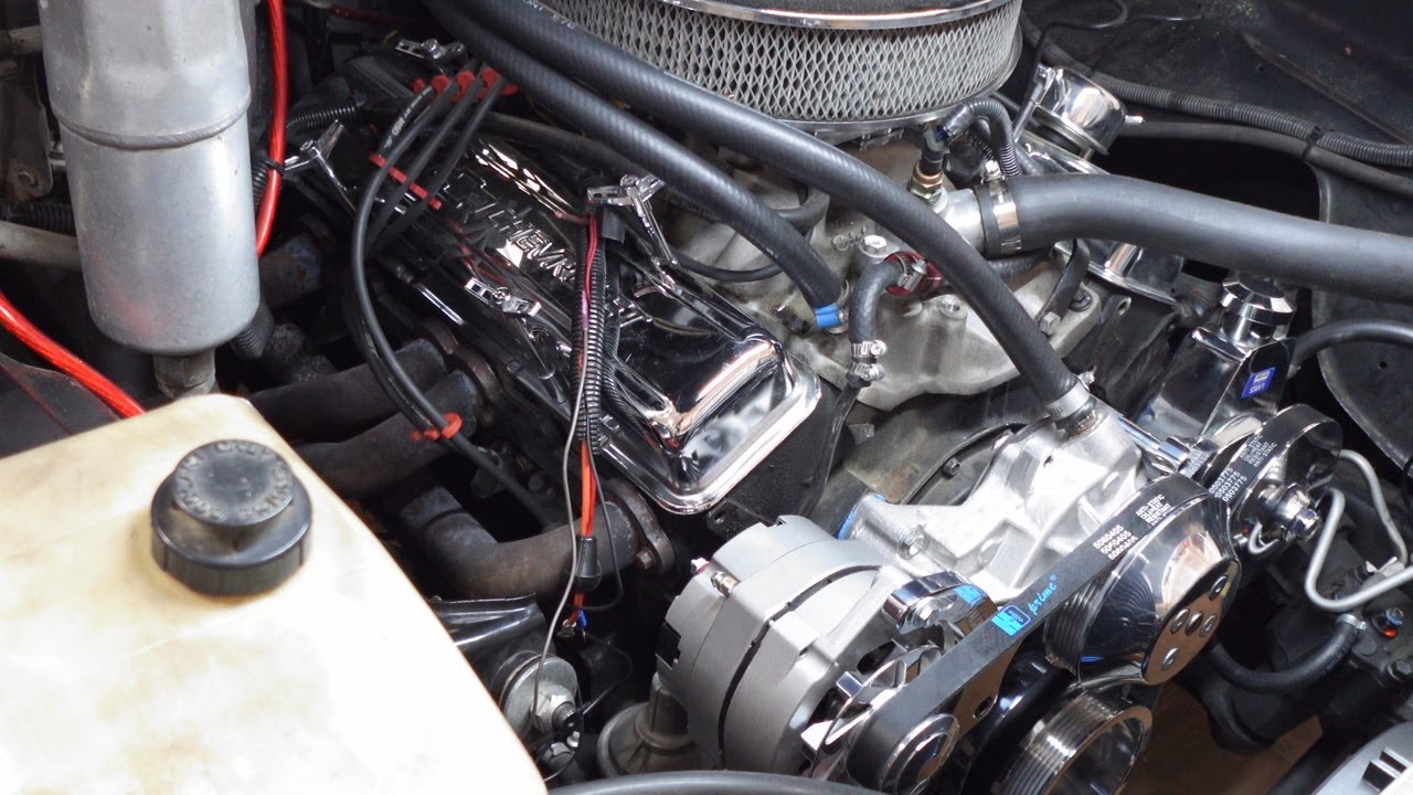 1980 Chevy Caprice - Alternator Pulley Fix & Summit Belt Kit Installed Part 6.