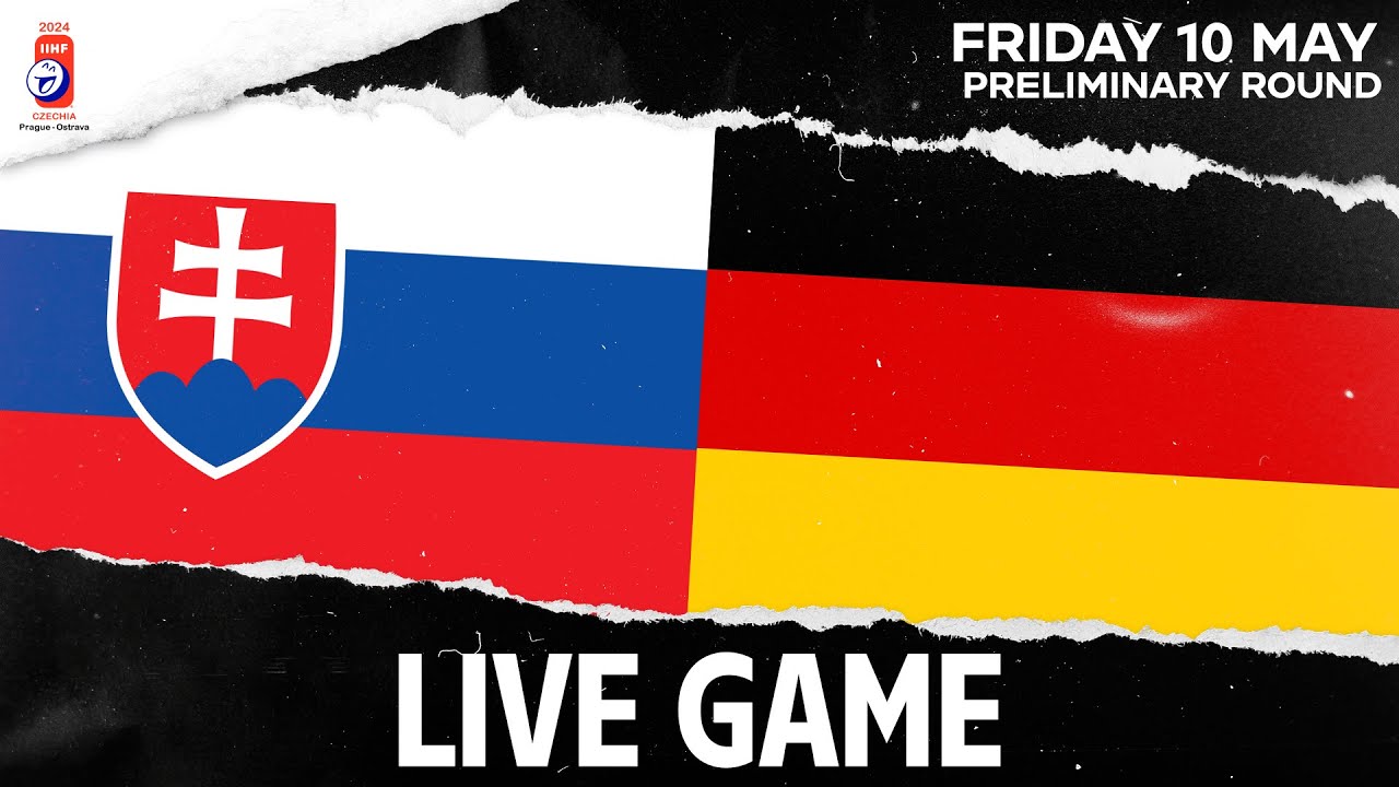 LIVE | Slovakia vs. Germany | 2024 #IIHFWorlds