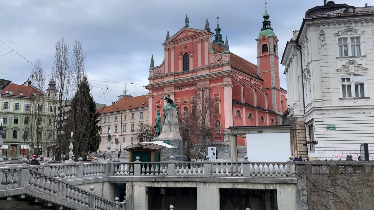 A walk through Ljubljana, Slovenia