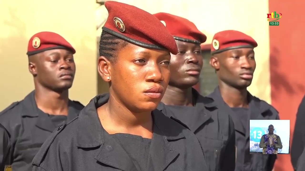 Le Lieutenant Bruno Sampebgo prend les commandements de la 5e compagnie de secours de Banfora