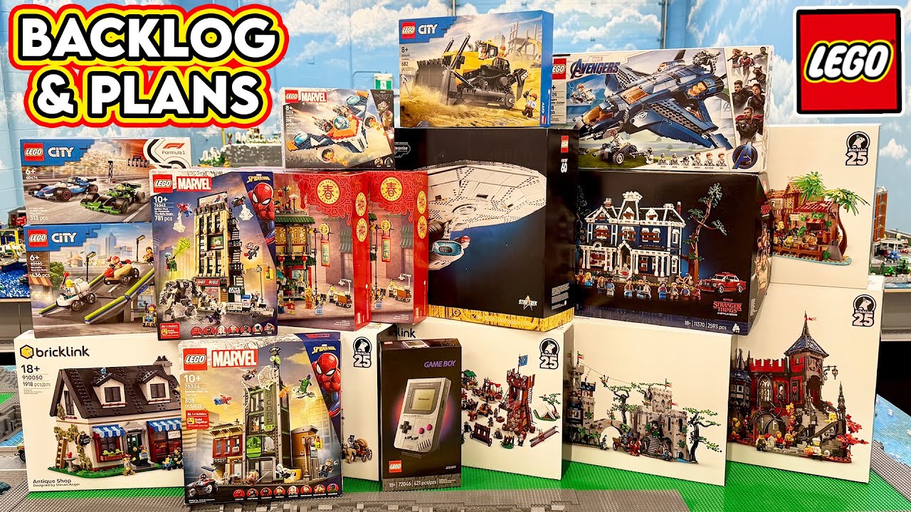 Мой список недостроенных LEGO | Обсуждение будущего города и канала