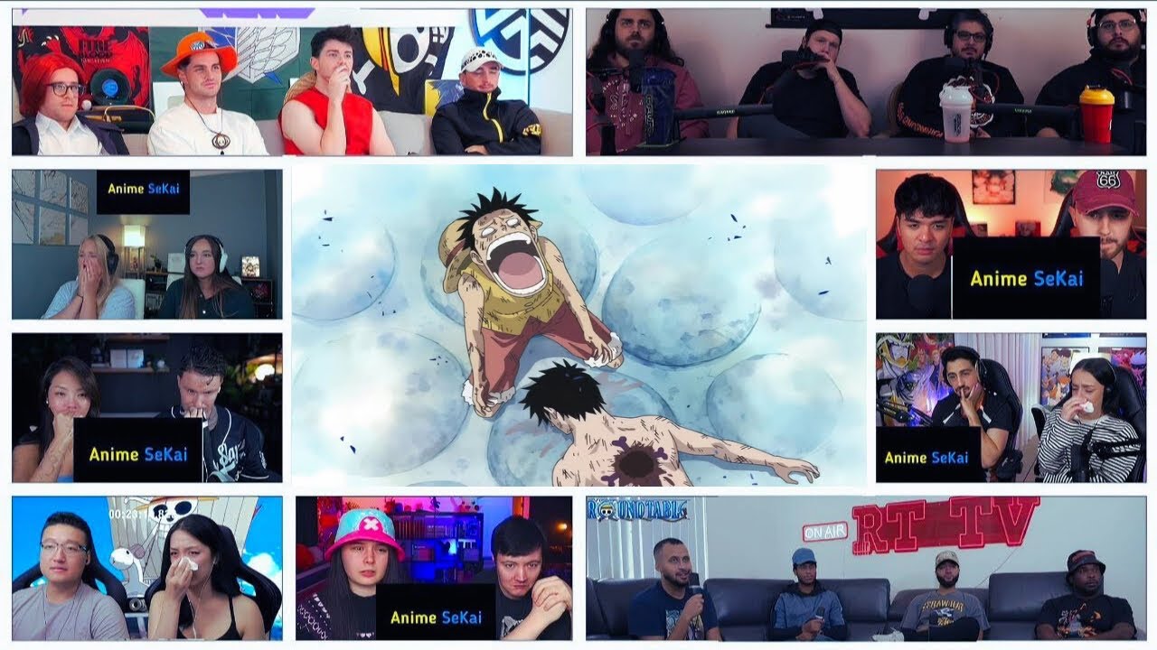 Ace's Death Reaction Mashup | One piece Episode 483 [Full]