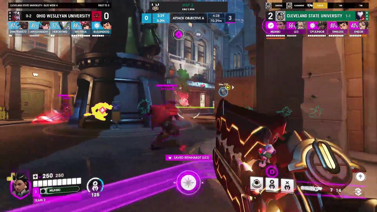 Overwatch | CSU Vikes vs Ohio Wesleyan University | GLEC Week 4
